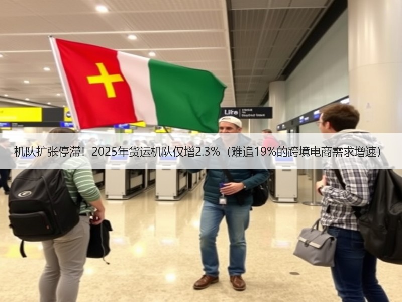 机队扩张停滞！2025年货运机队仅增2.3%（难追19%的跨境电商需求增速）