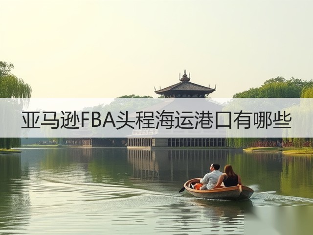 亚马逊FBA头程海运港口有哪些(图1)