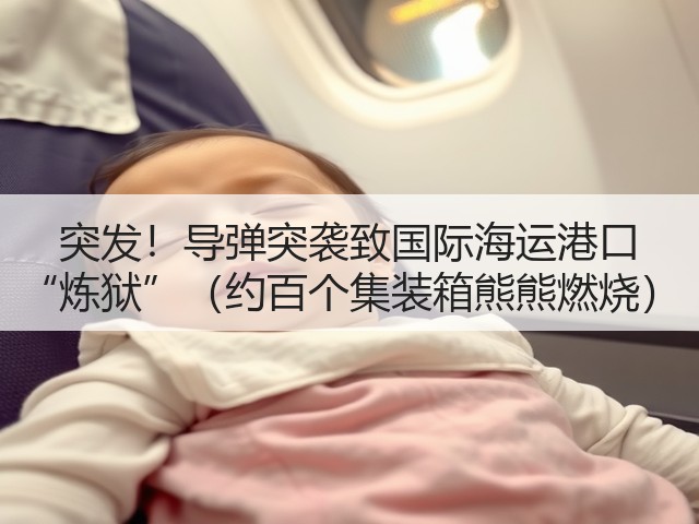 突发!导弹突袭致国际海运港口 “炼狱”(约百个集装箱熊熊燃烧)(图3) 突发!导弹突袭致国际海运港口 “炼狱”(约百个集装箱熊熊燃烧)(图3)