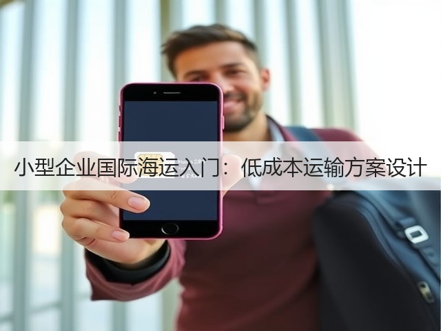 小型企业国际海运入门：低成本运输方案设计(图2)