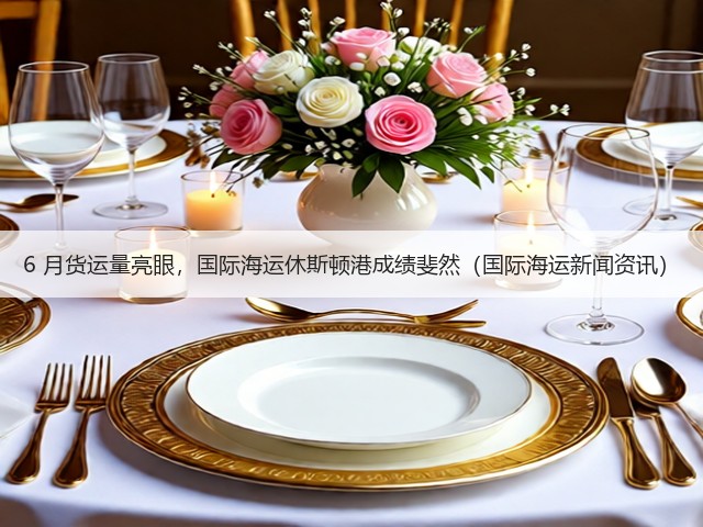 6 月货运量亮眼,国际海运休斯顿港成绩斐然(国际海运新闻资讯)(图3) 6 月货运量亮眼,国际海运休斯顿港成绩斐然(国际海运新闻资讯)(图3)
