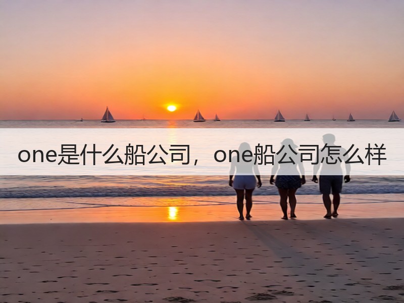 one是什么船公司，one船公司怎么样