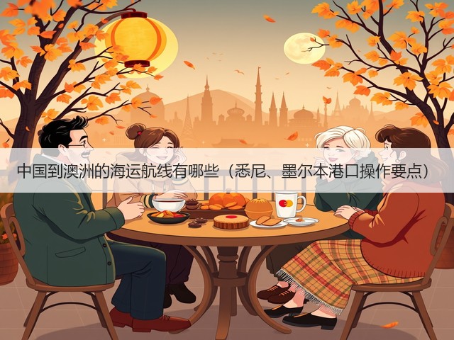 中国到澳洲的海运航线有哪些（悉尼、墨尔本港口操作要点）(图2)