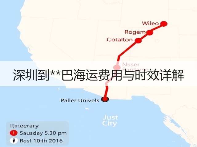 深圳到**巴海运费用与时效详解(图1) 深圳到**巴海运费用与时效详解(图1)