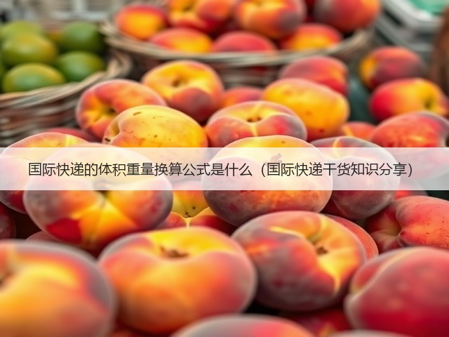 国际快递的体积重量换算公式是什么(国际快递干货知识分享)(图2) 国际快递的体积重量换算公式是什么(国际快递干货知识分享)(图2)