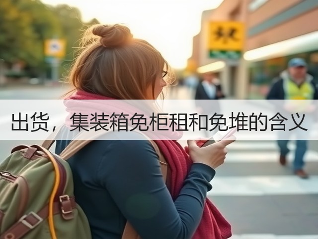 出货,集装箱免柜租和免堆的含义(图3) 出货,集装箱免柜租和免堆的含义(图3)