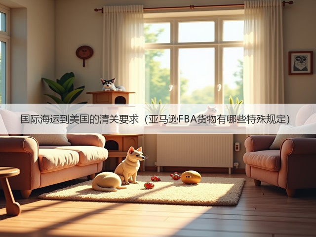 国际海运到美国的清关要求(亚马逊FBA货物有哪些特殊规定)(图1) 国际海运到美国的清关要求(亚马逊FBA货物有哪些特殊规定)(图1)