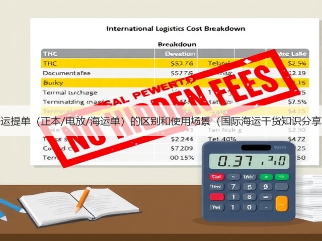 海运提单(正本/电放/海运单)的区别和使用场景(国际海运干货知识分享)(图1) 海运提单(正本/电放/海运单)的区别和使用场景(国际海运干货知识分享)(图1)