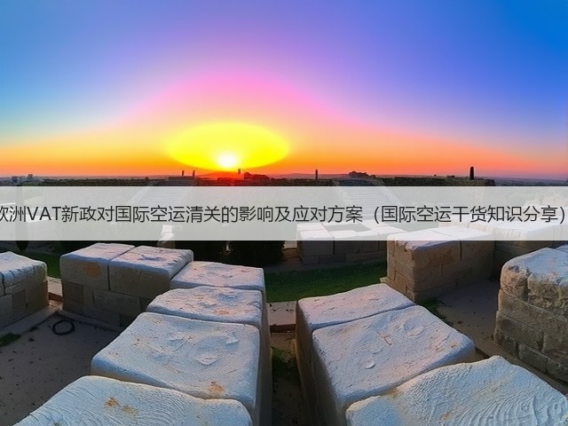 欧洲VAT新政对国际空运清关的影响及应对方案(国际空运干货知识分享)(图1) 欧洲VAT新政对国际空运清关的影响及应对方案(国际空运干货知识分享)(图1)