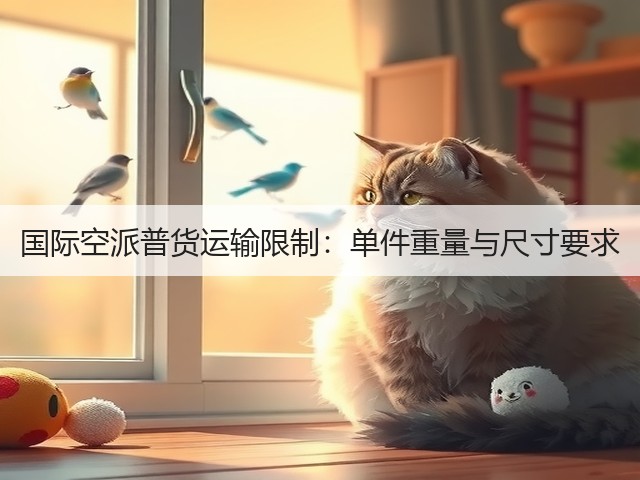 国际空派普货运输限制：单件重量与尺寸要求(图2)