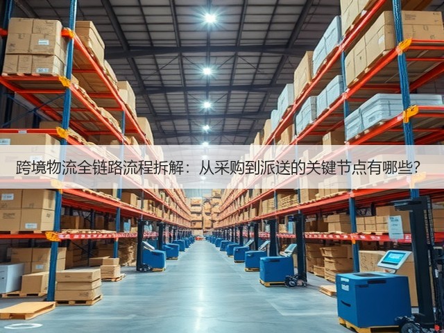 跨境物流全链路流程拆解：从采购到派送的关键节点有哪些？(图3)