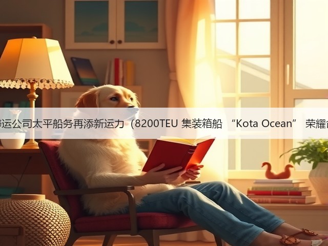 国际海运公司太平船务再添新运力（8200TEU 集装箱船 “Kota Ocean” 荣耀命名）(图1)