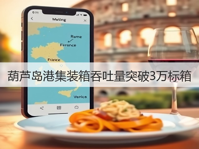 葫芦岛港集装箱吞吐量突破3万标箱(图2)