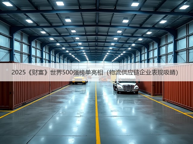 2025《财富》世界500强榜单亮相(物流供应链企业表现吸睛)(图1) 2025《财富》世界500强榜单亮相(物流供应链企业表现吸睛)(图1)