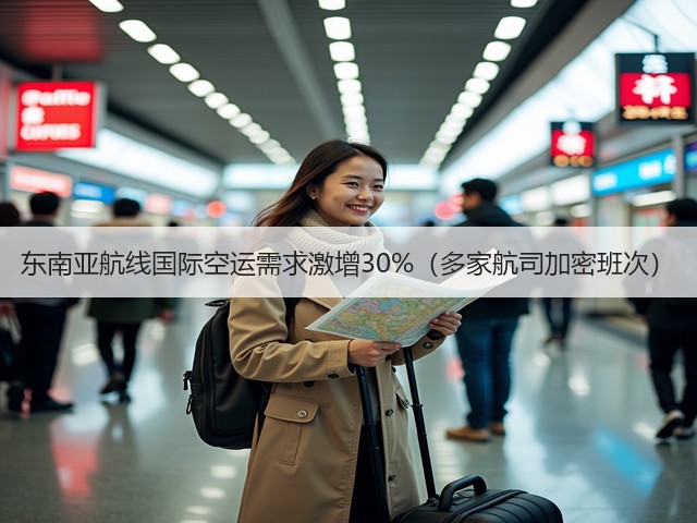 东南亚航线国际空运需求激增30%（多家航司加密班次）(图1)