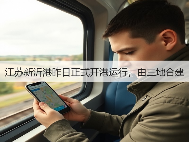 江苏新沂港昨日正式开港运行，由三地合建
