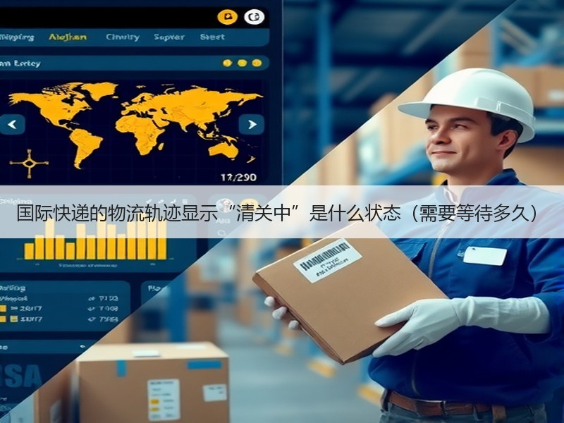 国际快递的物流轨迹显示“清关中”是什么状态（需要等待多久）