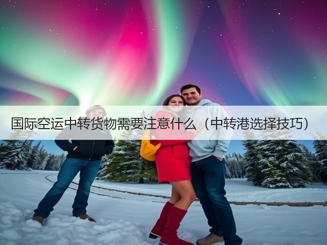 国际空运中转货物需要注意什么(中转港选择技巧)(图2) 国际空运中转货物需要注意什么(中转港选择技巧)(图2)