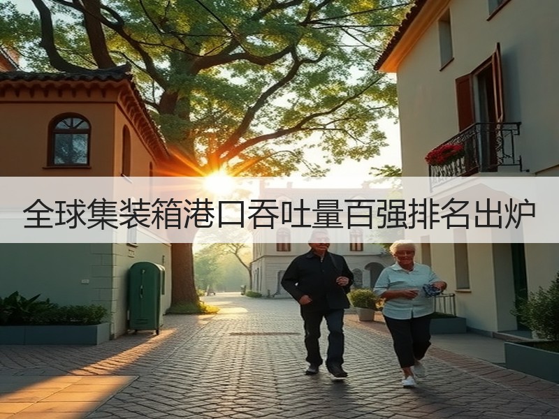 全球集装箱港口吞吐量百强排名出炉