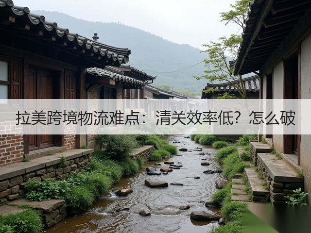 拉美跨境物流难点:清关效率低?怎么破(图2) 拉美跨境物流难点:清关效率低?怎么破(图2)