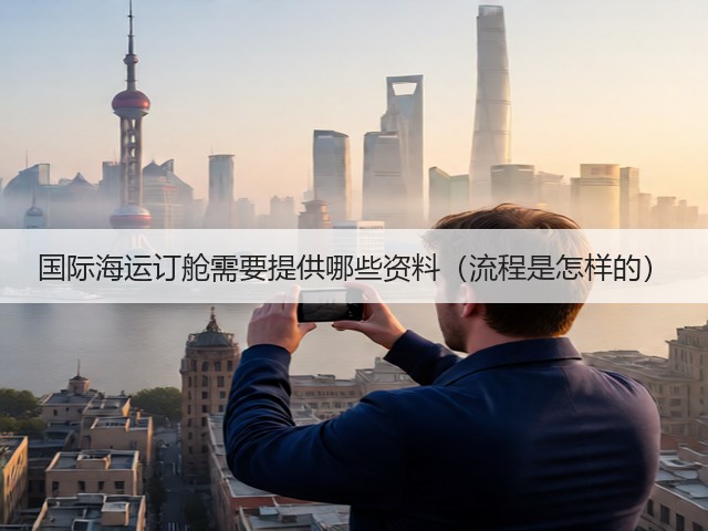 国际海运订舱需要提供哪些资料(流程是怎样的)(图2) 国际海运订舱需要提供哪些资料(流程是怎样的)(图2)