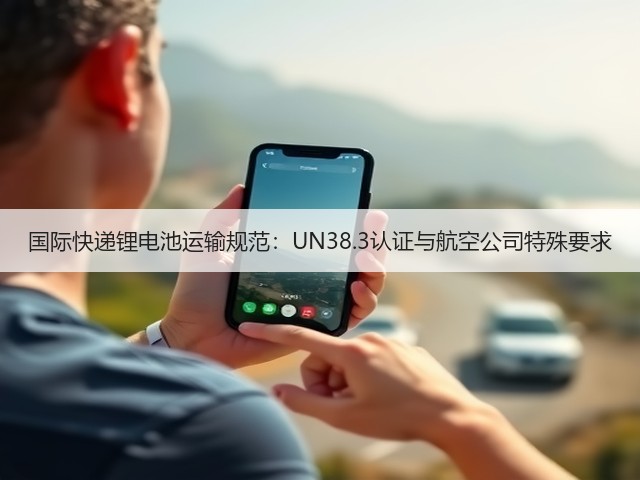 国际快递锂电池运输规范：UN38.3认证与航空公司特殊要求(图3)