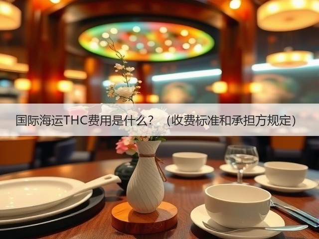 国际海运THC费用是什么?(收费标准和承担方规定)(图3) 国际海运THC费用是什么?(收费标准和承担方规定)(图3)