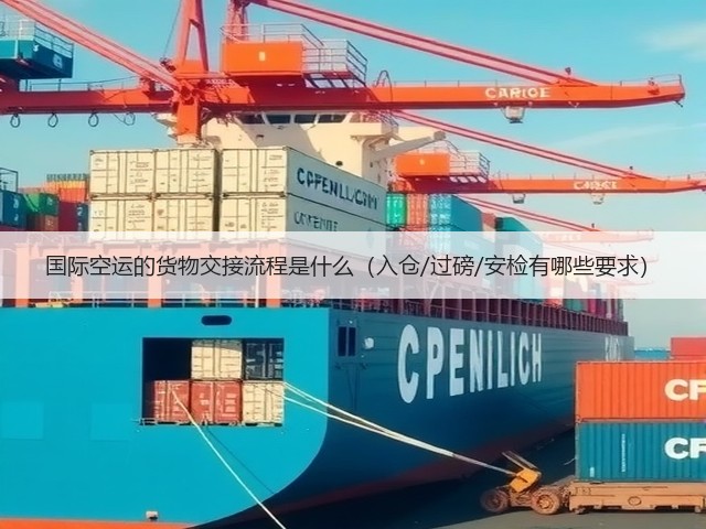 国际空运的货物交接流程是什么(入仓/过磅/安检有哪些要求)(图1) 国际空运的货物交接流程是什么(入仓/过磅/安检有哪些要求)(图1)