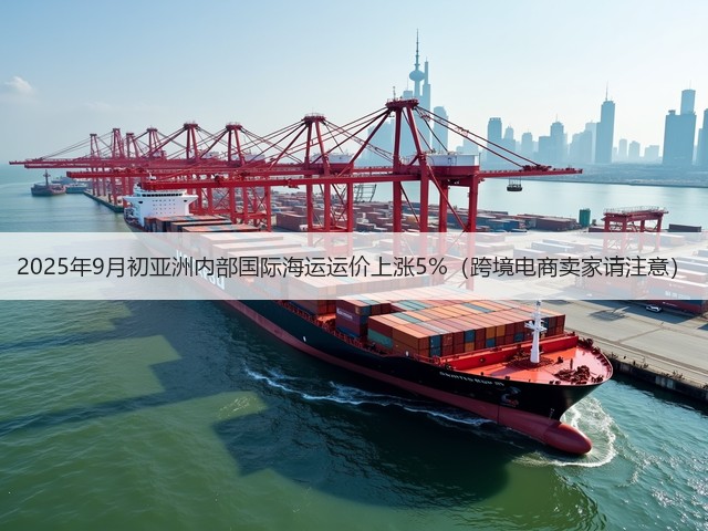 2025年9月初亚洲内部国际海运运价上涨5%（跨境电商卖家请注意）(图2)