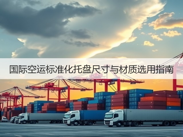国际空运标准化托盘尺寸与材质选用指南(图1)