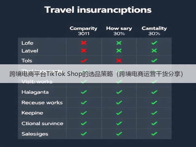 跨境电商平台TikTok Shop的选品策略（跨境电商运营干货分享）(图3)