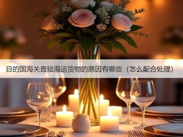 目的国海关查验海运货物的原因有哪些(怎么配合处理)(图3) 目的国海关查验海运货物的原因有哪些(怎么配合处理)(图3)