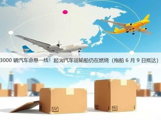 3000 辆汽车命悬一线!起火汽车运输船仍在燃烧(拖船 6 月 9 日抵达)(图1) 3000 辆汽车命悬一线!起火汽车运输船仍在燃烧(拖船 6 月 9 日抵达)(图1)