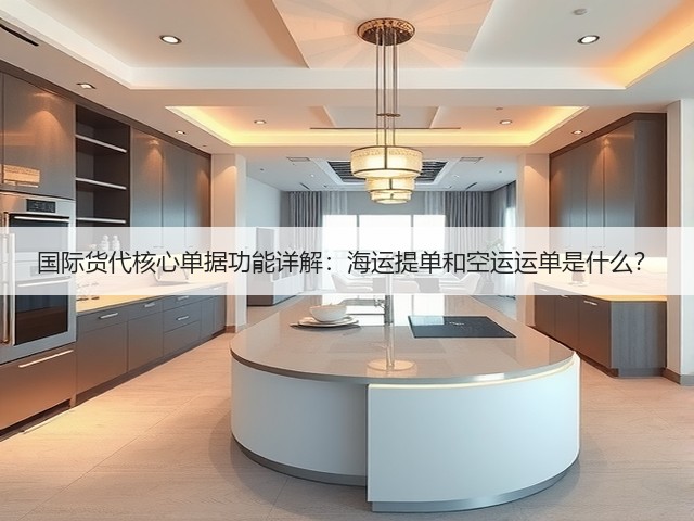 国际货代核心单据功能详解:海运提单和空运运单是什么?(图1) 国际货代核心单据功能详解:海运提单和空运运单是什么?(图1)