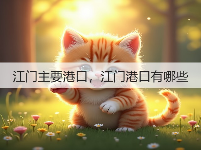 江门主要港口,江门港口有哪些(图2) 江门主要港口,江门港口有哪些(图2)