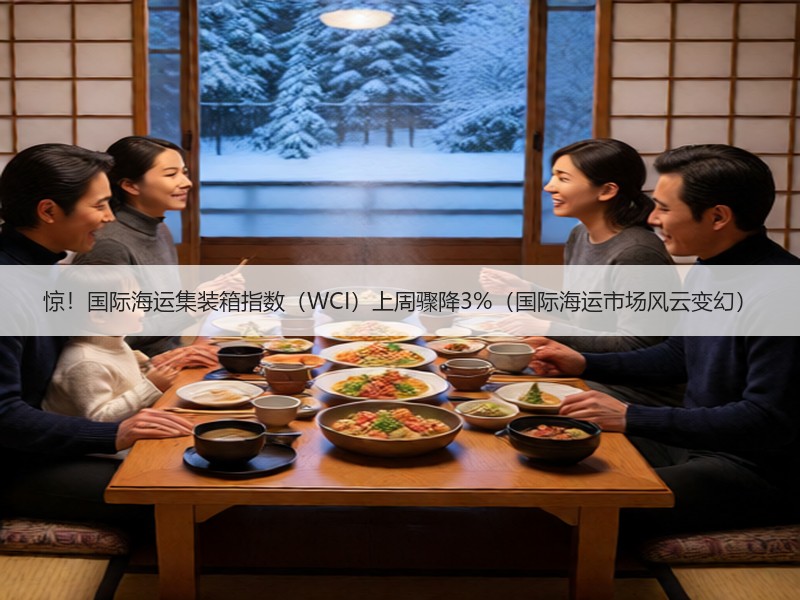 惊！国际海运集装箱指数（WCI）上周骤降3%（国际海运市场风云变幻）
