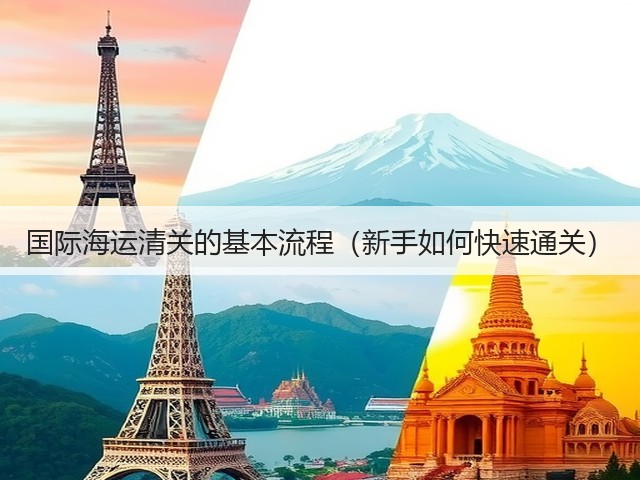 国际海运清关的基本流程(新手如何快速通关)(图3) 国际海运清关的基本流程(新手如何快速通关)(图3)