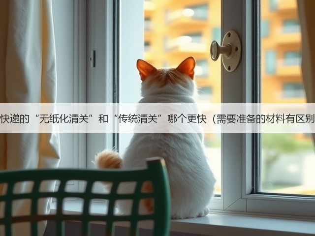 国际快递的“无纸化清关”和“传统清关”哪个更快（需要准备的材料有区别吗）(图3)
