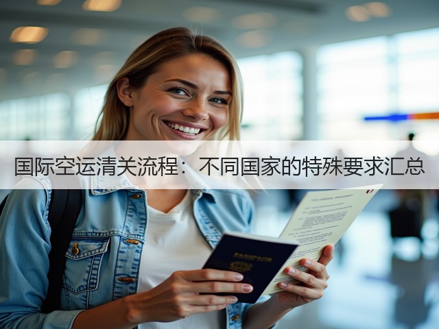 国际空运清关流程：不同国家的特殊要求汇总(图1)