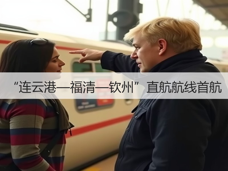 “连云港—福清—钦州”直航航线首航
