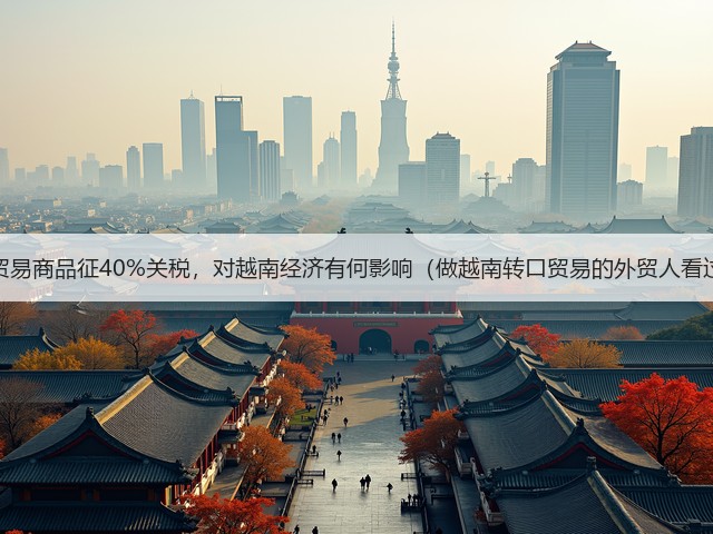 转口贸易商品征40%关税，对越南经济有何影响（做越南转口贸易的外贸人看过来）(图1)