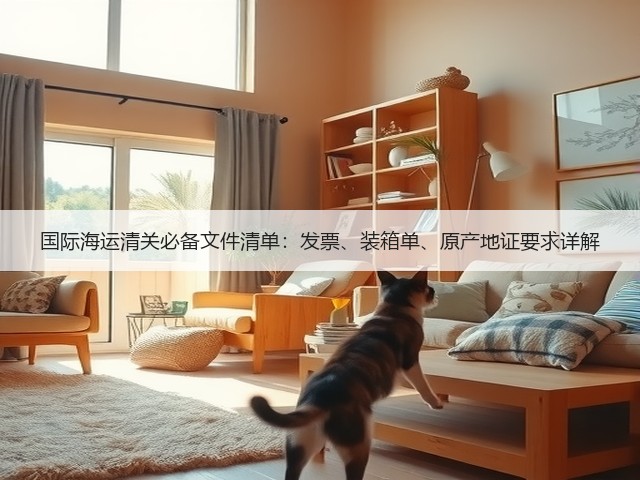国际海运清关必备文件清单:发票、装箱单、原产地证要求详解(图1) 国际海运清关必备文件清单:发票、装箱单、原产地证要求详解(图1)