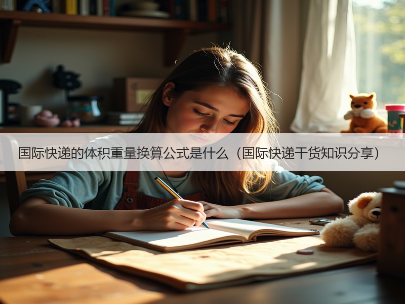 国际快递的体积重量换算公式是什么（国际快递干货知识分享）