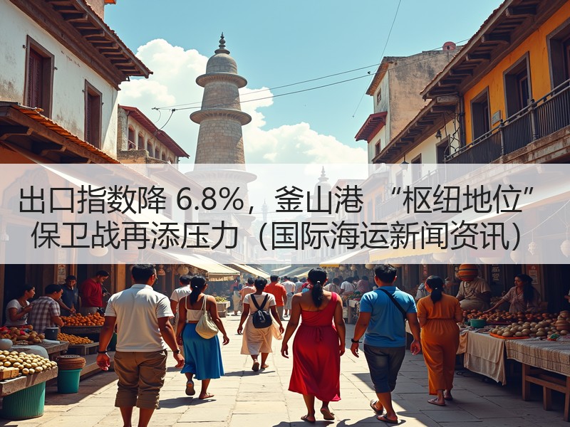 出口指数降 6.8%,釜山港 “枢纽地位” 保卫战再添压力(国际海运新闻资讯) 出口指数降 6.8%,釜山港 “枢纽地位” 保卫战再添压力(国际海运新闻资讯)