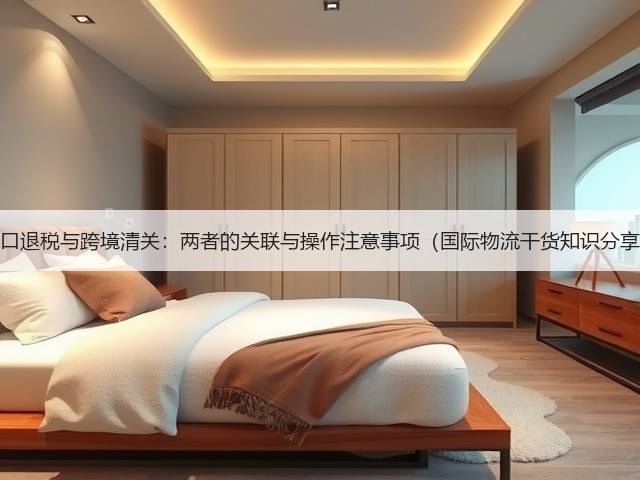 出口退税与跨境清关:两者的关联与操作注意事项(国际物流干货知识分享)(图1) 出口退税与跨境清关:两者的关联与操作注意事项(国际物流干货知识分享)(图1)