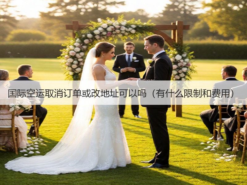 国际空运取消订单或改地址可以吗(有什么限制和费用) 国际空运取消订单或改地址可以吗(有什么限制和费用)
