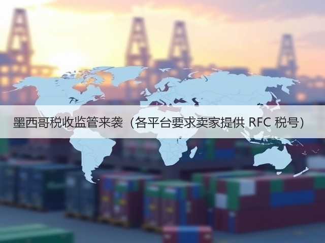 墨西哥税收监管来袭（各平台要求卖家提供 RFC 税号）(图3)
