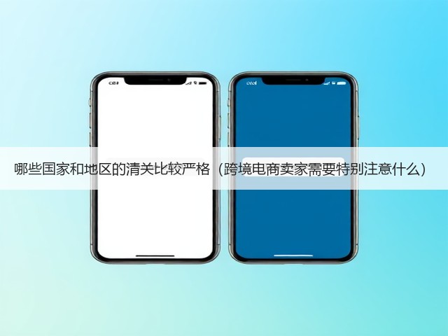 哪些国家和地区的清关比较严格(跨境电商卖家需要特别注意什么)(图3) 哪些国家和地区的清关比较严格(跨境电商卖家需要特别注意什么)(图3)