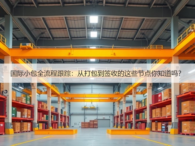 国际小包全流程跟踪：从打包到签收的这些节点你知道吗？(图3)