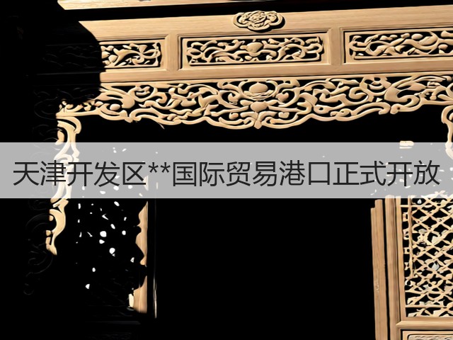 天津开发区**国际贸易港口正式开放(图3)